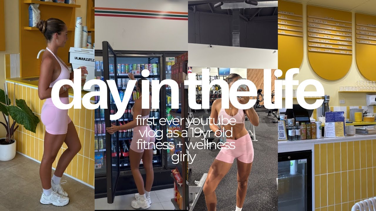 FIRST EVER VLOG || day in my life, gym, run, baking + sunrise walks 