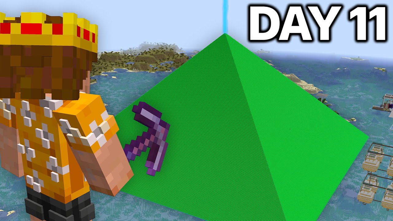 Я создал самый большой в мире маяк в Minecraft!
