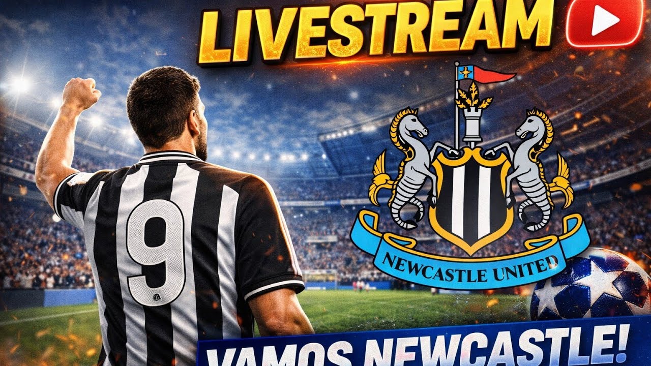🔴 LIVE AGORA  NEWCASTLE  RUMO À CHAMPIONS