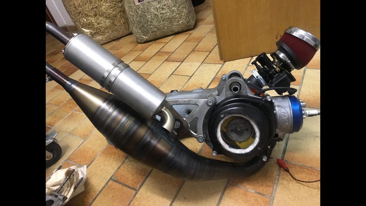 FA2ST 70ccm Motoraufbau