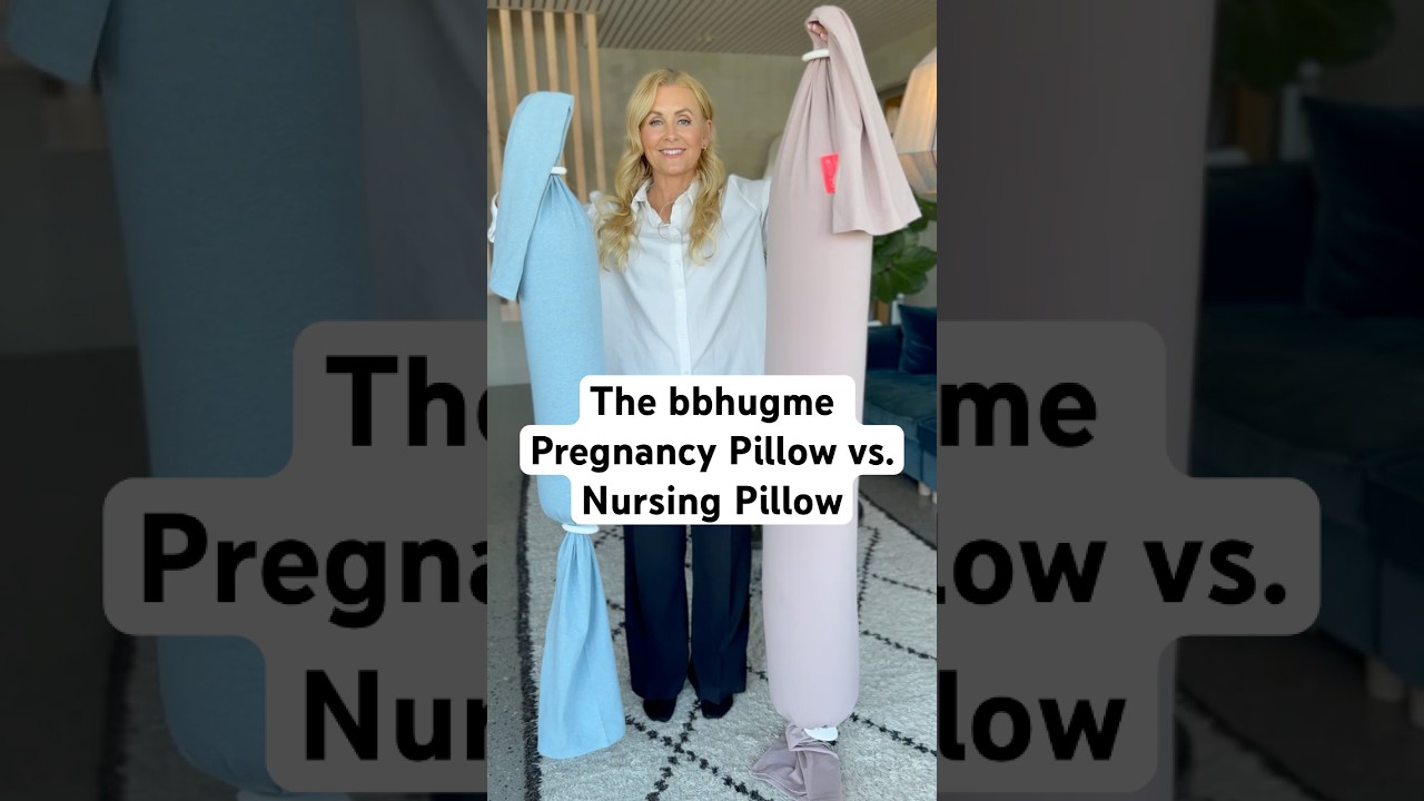 bbhugme Pregnancy Pillow vs. Nursing Pillow Explained