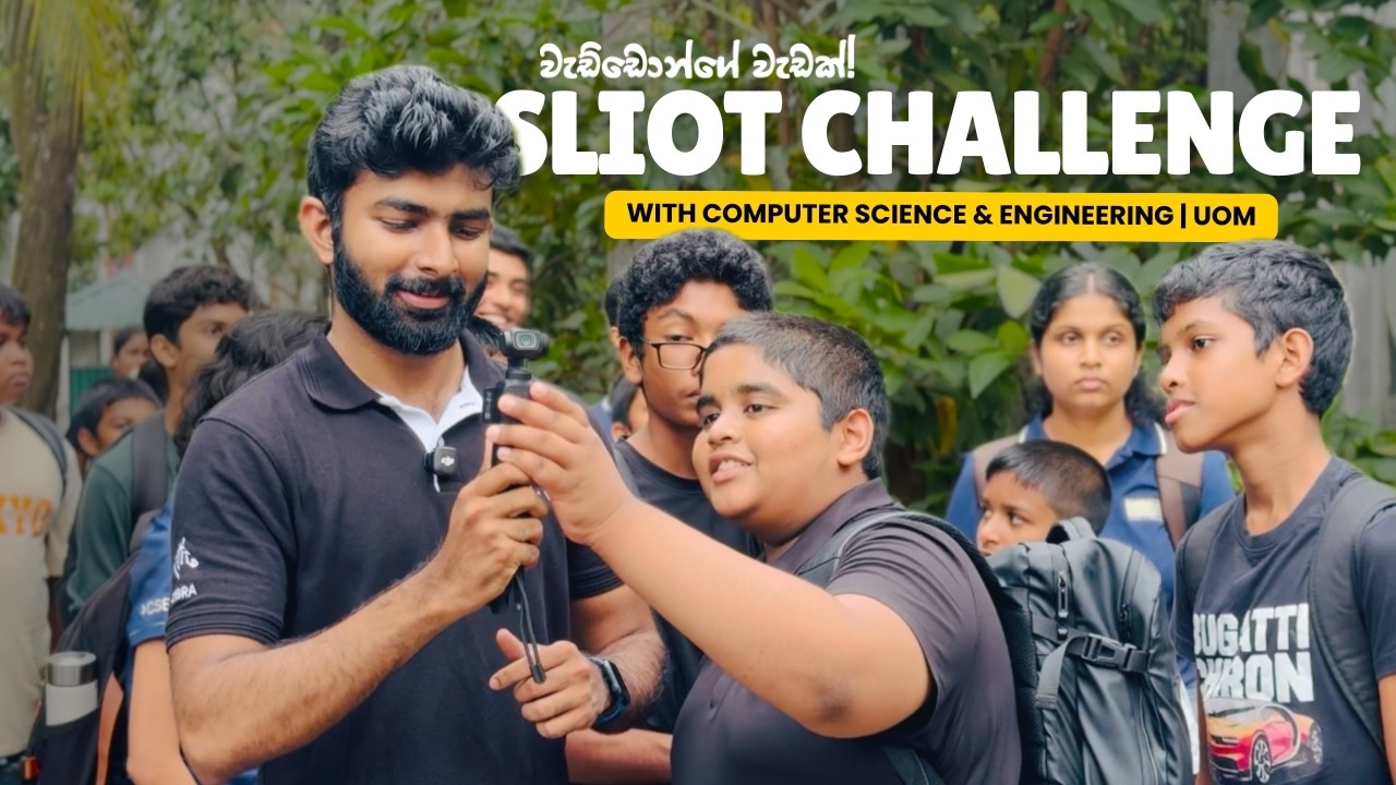 SLIoT Challenge 🏆 | වැඩ්ඩොන්ගේ වැඩක්! 🔥 | Computer Science and Engineering 💻|University of Moratuwa