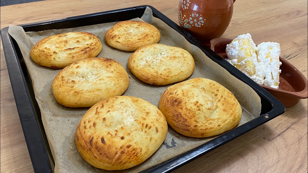 Leb Pogača so Kajmak 😋 Meka i Aromatična cel Dom ke vi Mirisa 🤩