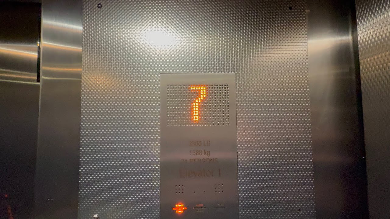 Elevator at Garage B Commerce Street Parking Garage