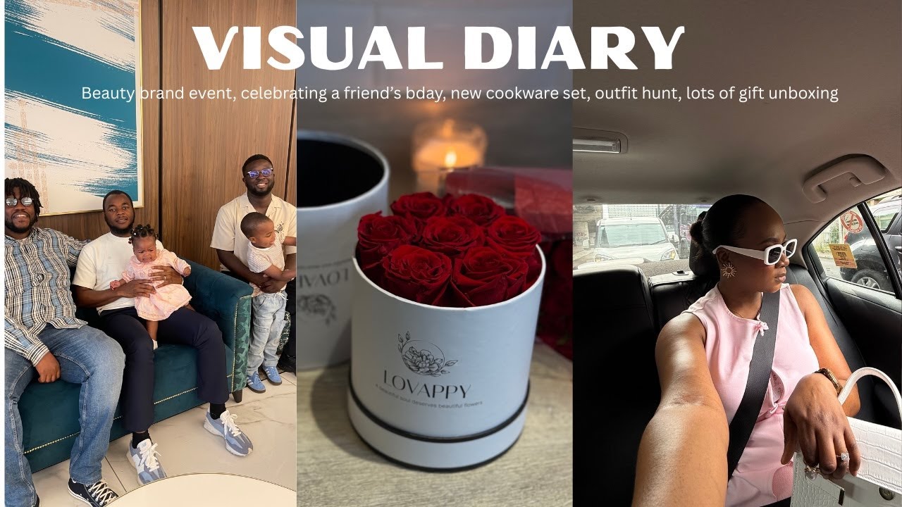 BEAUTY BRAND EVENT, CELEBRATING A FRND'S BDAY, OUTFIT HUNT, LOTS OF GIFTS UNBOXING, BLESSED & GR&FUL