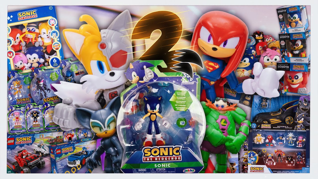 Sonic’s 35th Anniversary Merchandise is FINALLY HERE!! Squishmellows, DC Wave 2, & Valentine’s Merch