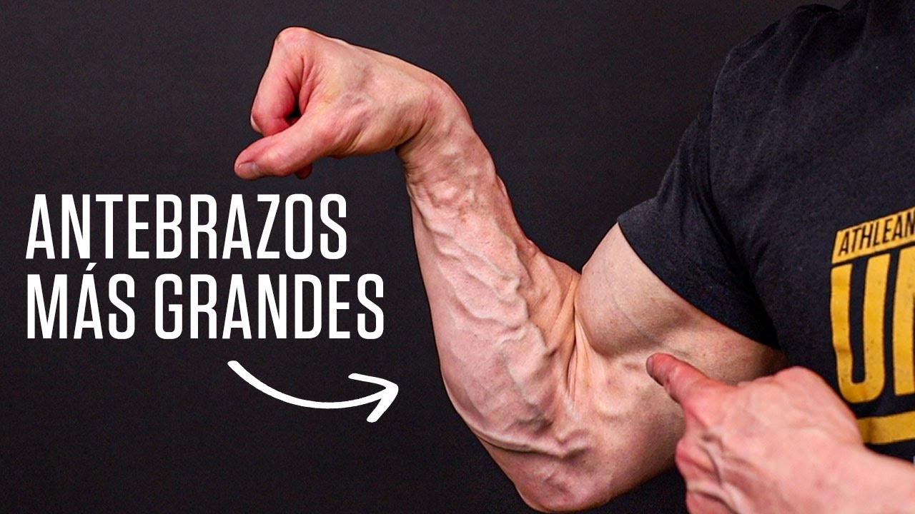 Cómo Tener ANTEBRAZOS Grandes y Venosos ¡Ejercicios para GYM O CASA!