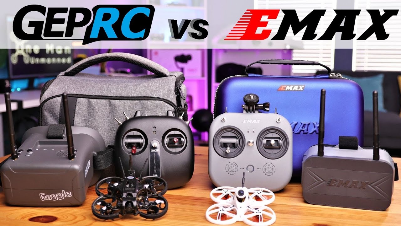 Комплекты Battle Of The RTF | TinyGo 4K против TinyHawk III