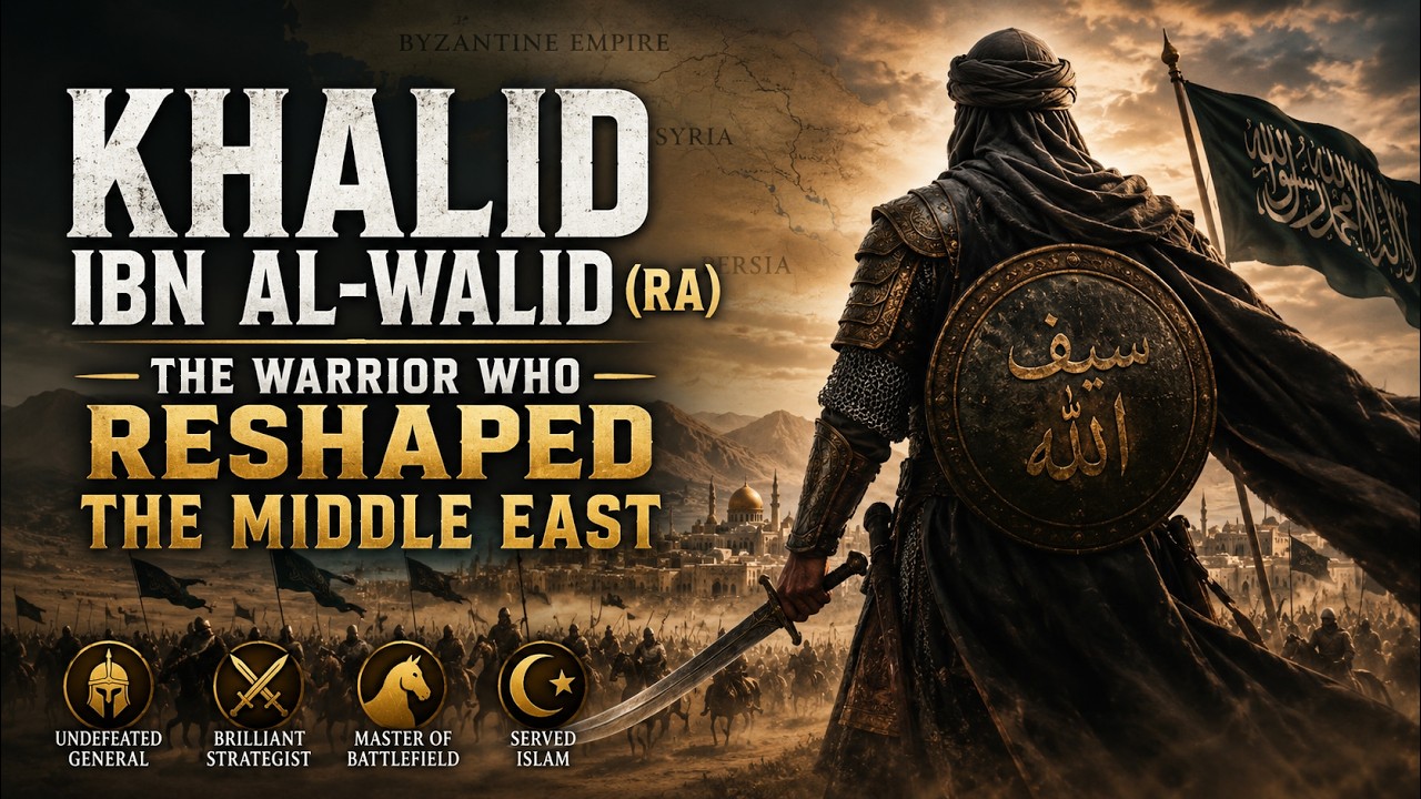 Khalid ibn al-Walid (RA): The Warrior Who Reshaped the Middle East