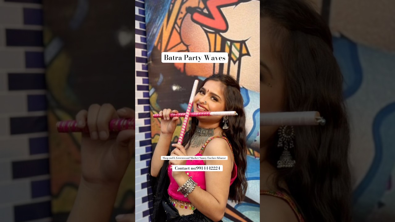 Unleash Your Inner Dance Batra Party&rsquo;s Exclusive Navratri Dandiya Sticks & Epic Celebration