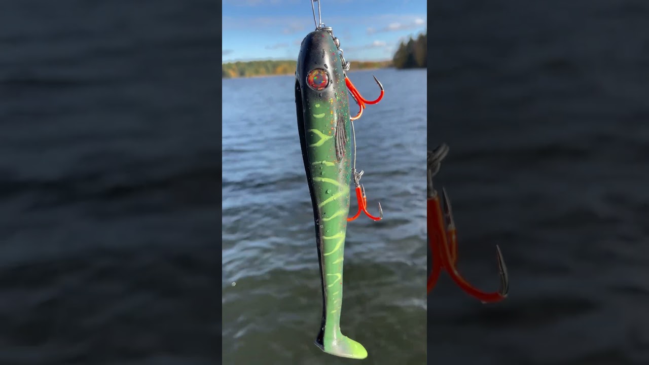 Grym f&auml;rg! Hulken #shorts #jiggen #fiske