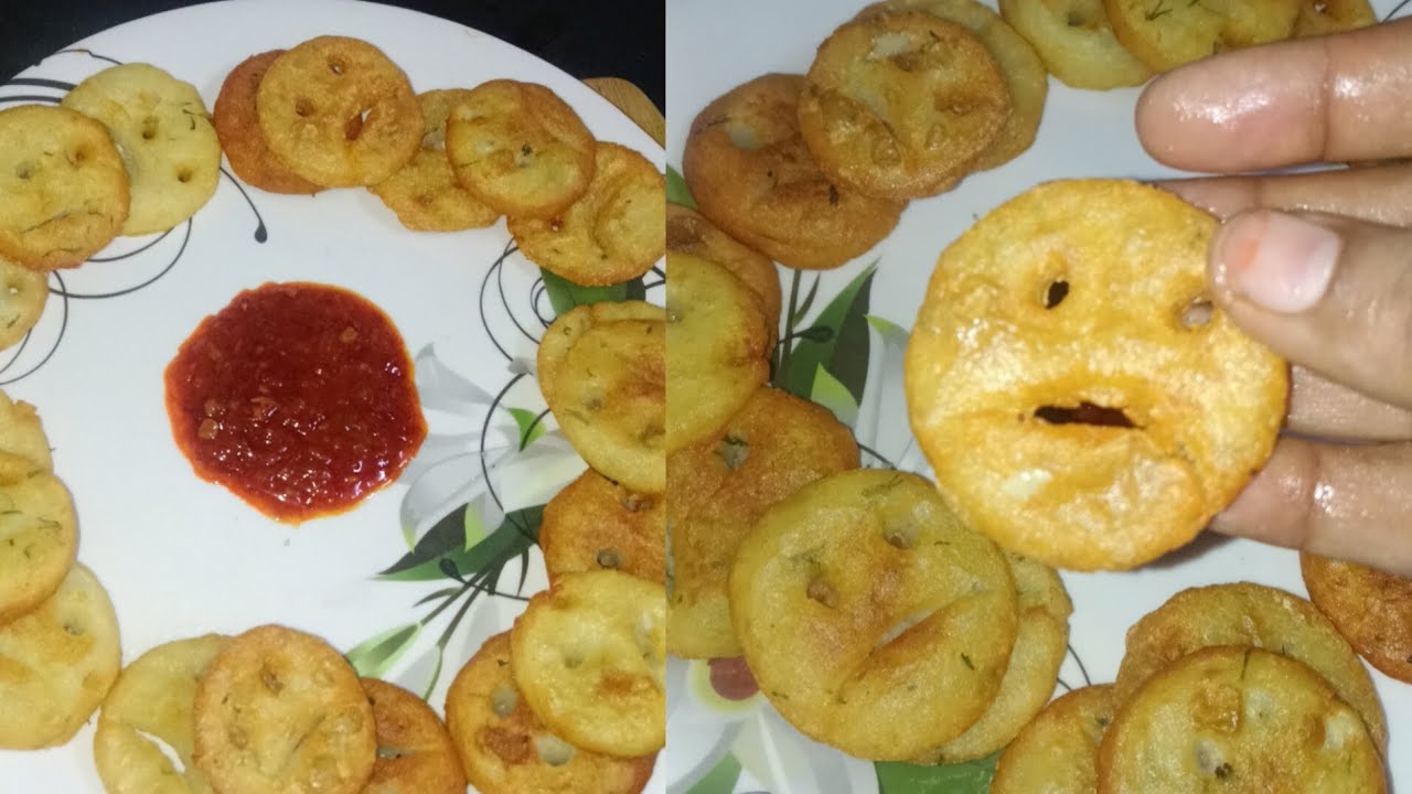 Trending recipe of crispy potato smiley 😊❤️