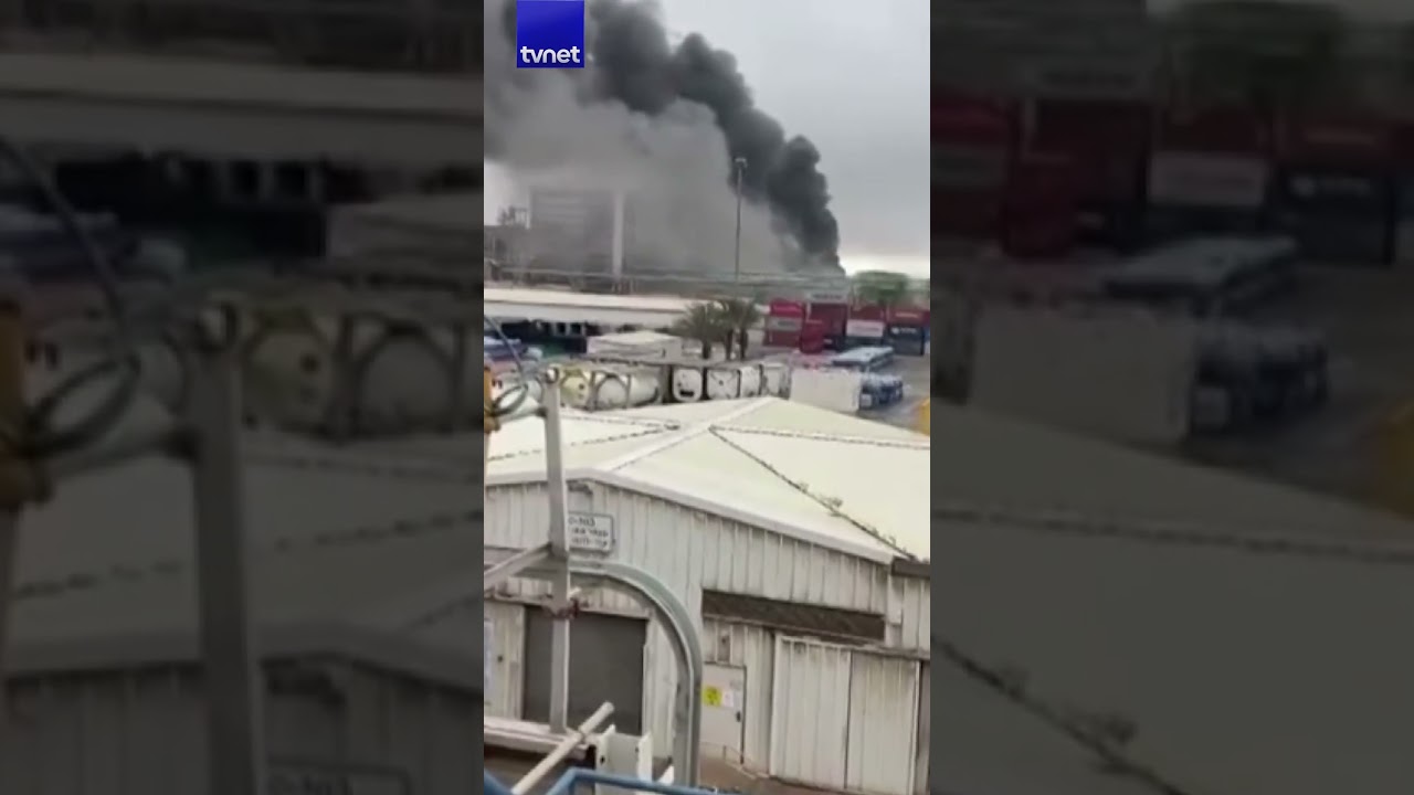 İran&rsquo;dan ağır misilleme: İsrail&rsquo;in sanayi b&ouml;lgesini vurdu, fabrikalarda yangın &ccedil;ıktı! #iran #israil