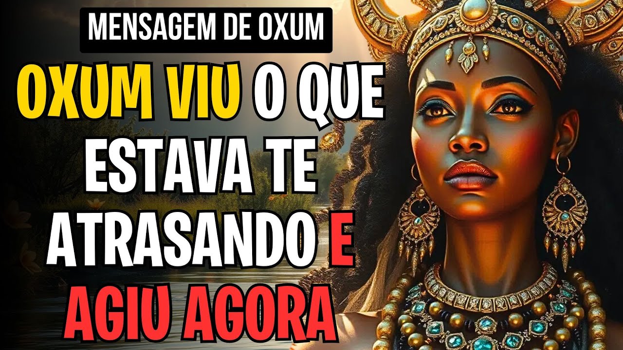 OXUM VIU O QUE ESTAVA TE ATRASANDO E AGIU AGORA
