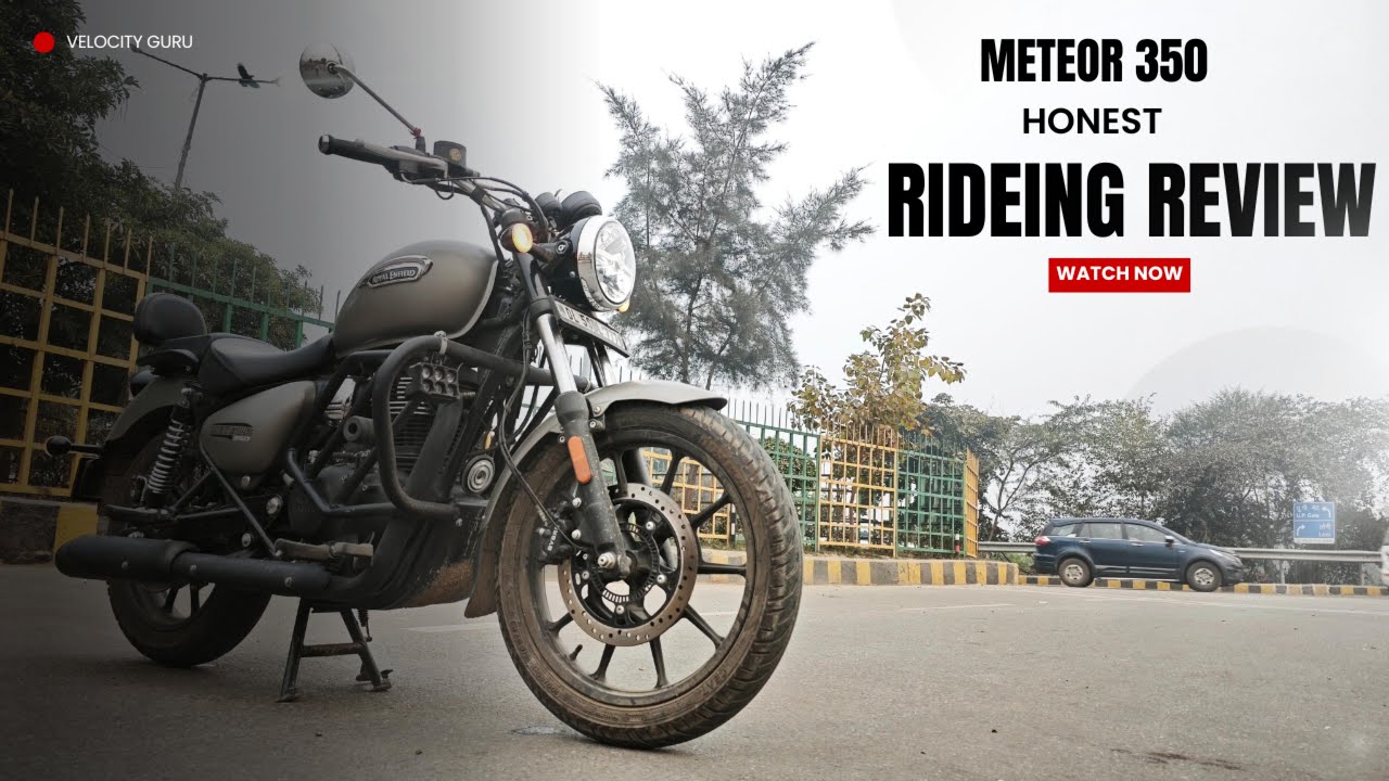 new meteor 350 honest riding review🏍️