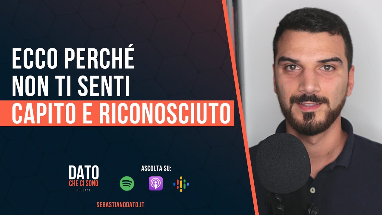 Se non ti senti capito e riconosciuto, impara ad aprirti nel modo giusto