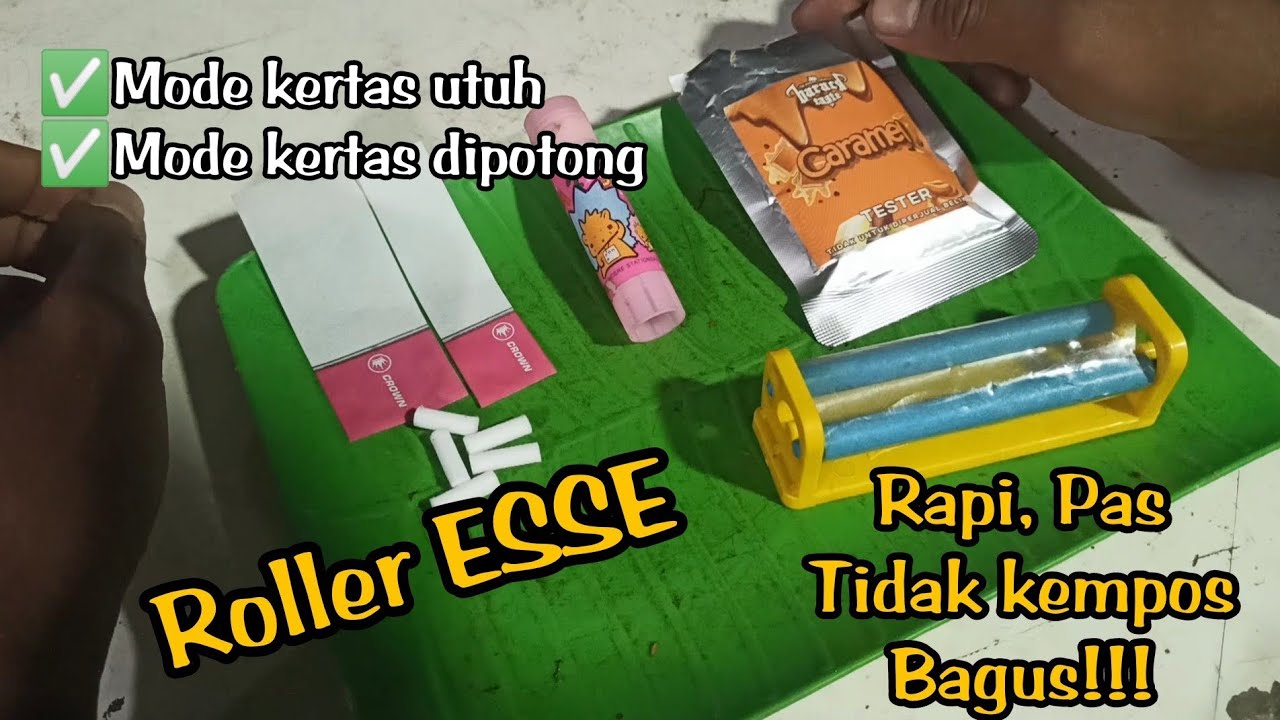Melinting handroller dengan roller ukuran ESSE Rapi dan Mulus