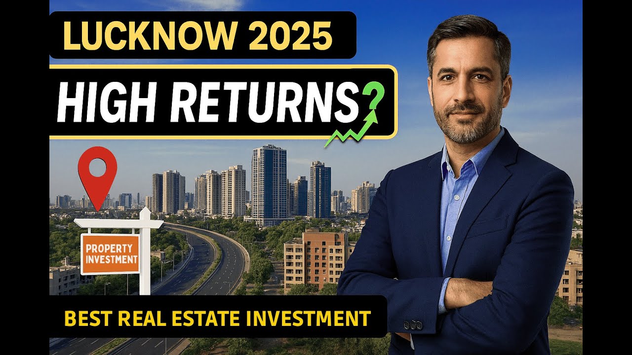 Why Invest in Lucknow Real Estate in 2025? Top 5 Reasons for High ROI & Smart City Growth