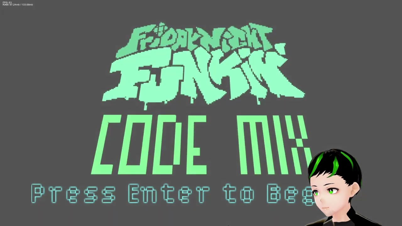 The Code Mix Glitchmas Update has arrived - FNF Friday
