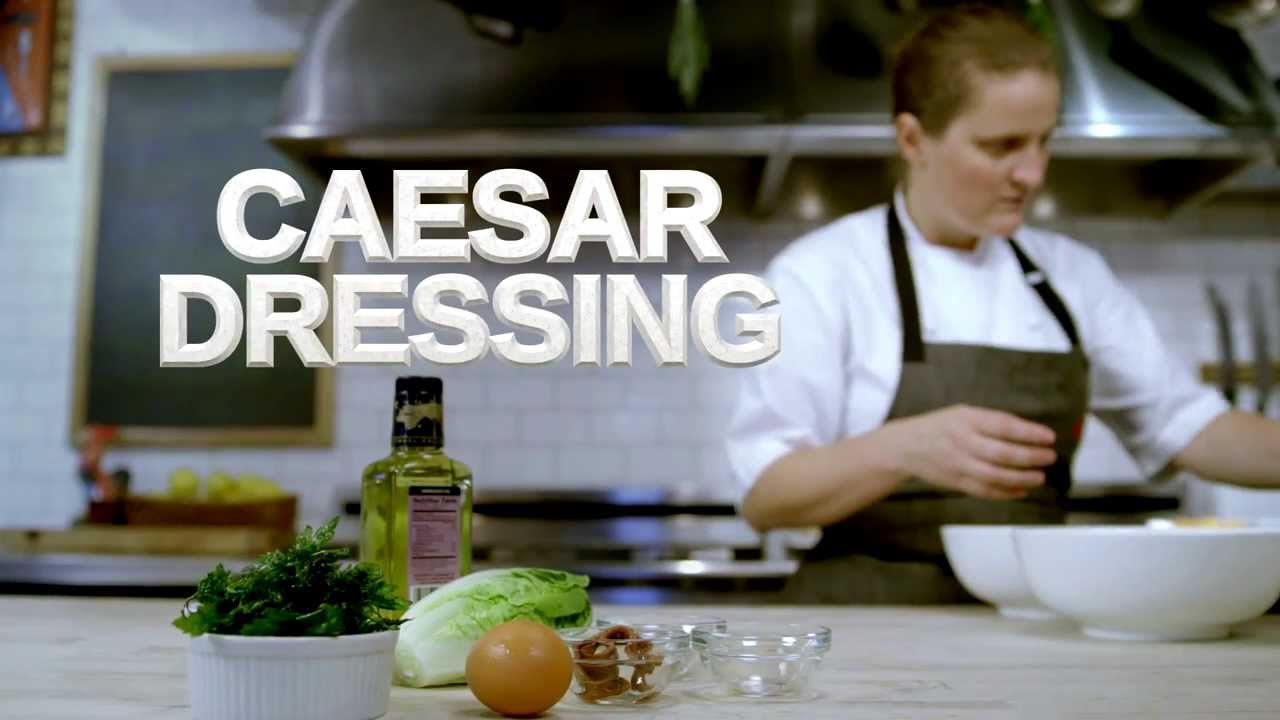 Breville Presents Caesar Dressing - Mind of a Chef Techniques with April Bloomfield