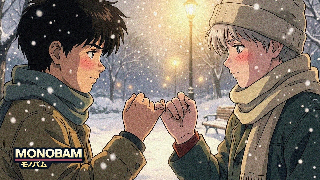 POV: Обещание выжить в аниме 90-х (Snowfall Promise - MONOBAM OST)