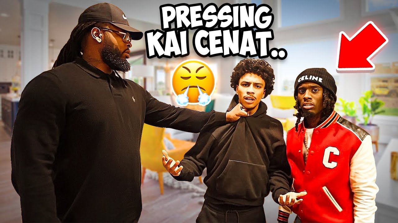 I Pressed @Kai Cenat For BEING DISRESPECTFUL!! * GETS WILD *