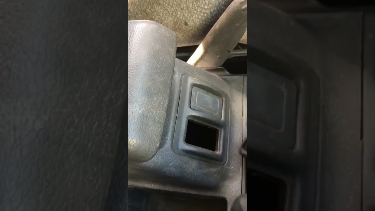 Gen2/2.5 Mitsubishi Montero Center Console Removal