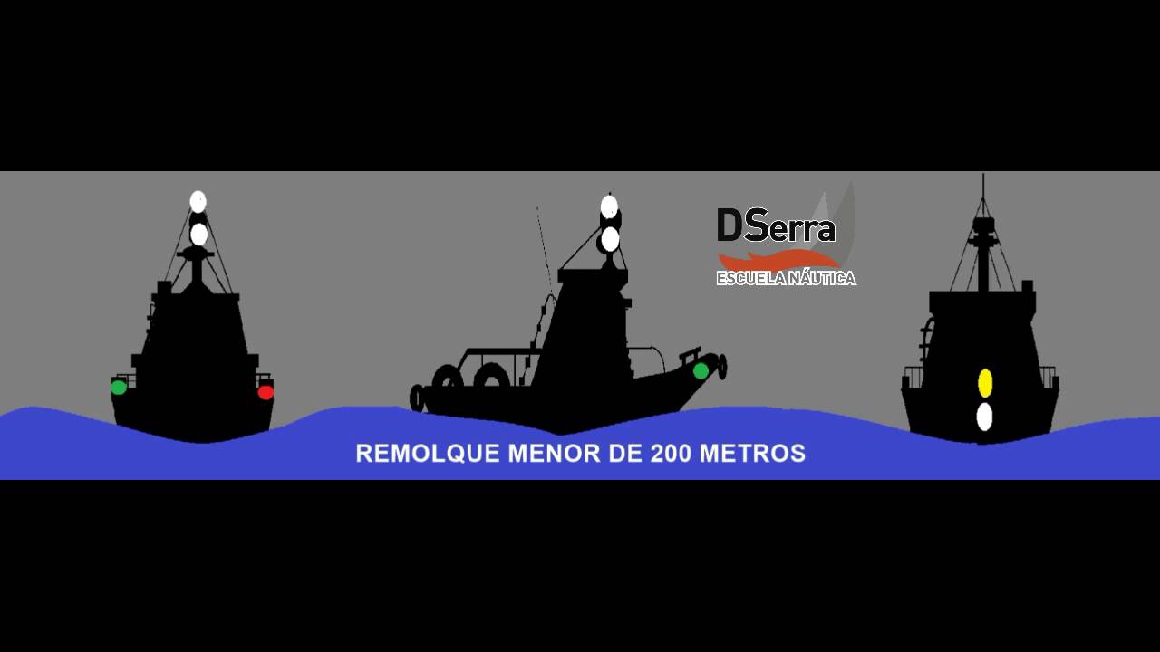 Daniel Serra enseña el R.I.P.A Parte de luces de barcos - Escuela Náutica DSerra Cursos nauticos