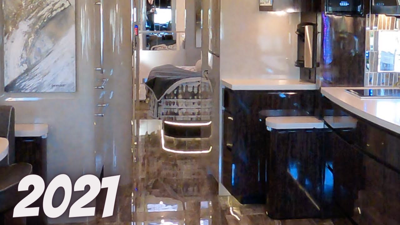 2021 NEWELL SHOW COACH INTERIOR TOUR
