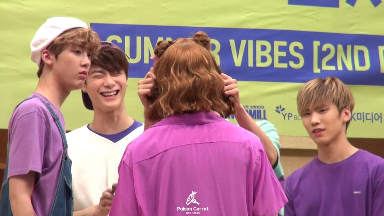 160910 대구 팬싸인회 아스트로 진진 - 진숙 변신과정