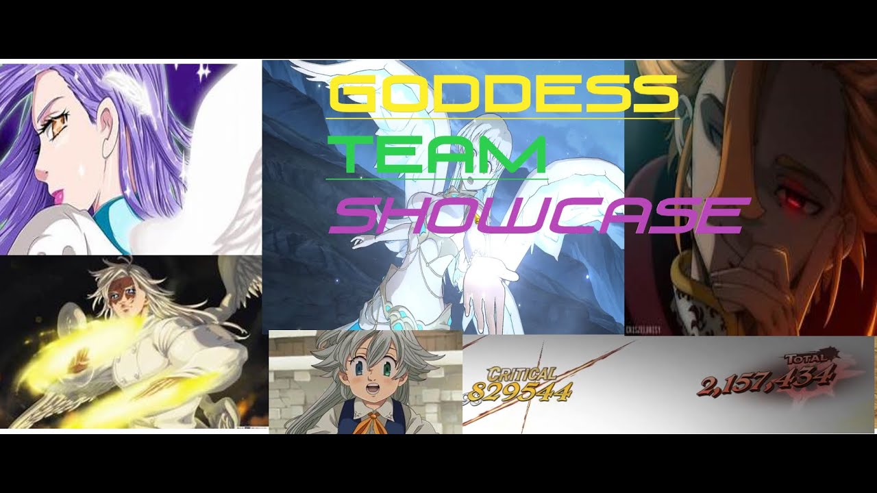 Goddess Team  + HOLY RELIC MAEL Showcase  | Seven Deadly Sins: Grand Cross