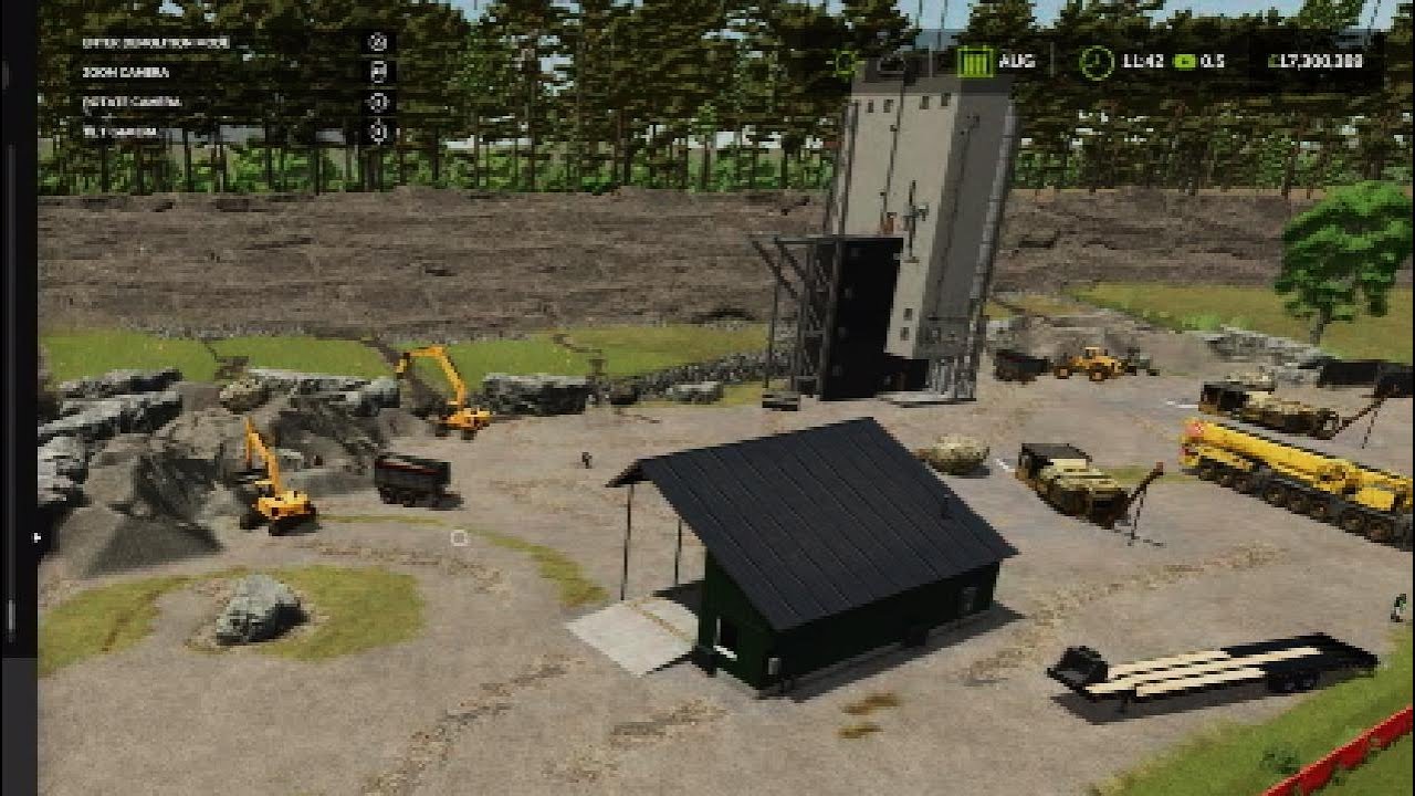 Farming Simulator 25 - A simple Quarry Build that everyone can do