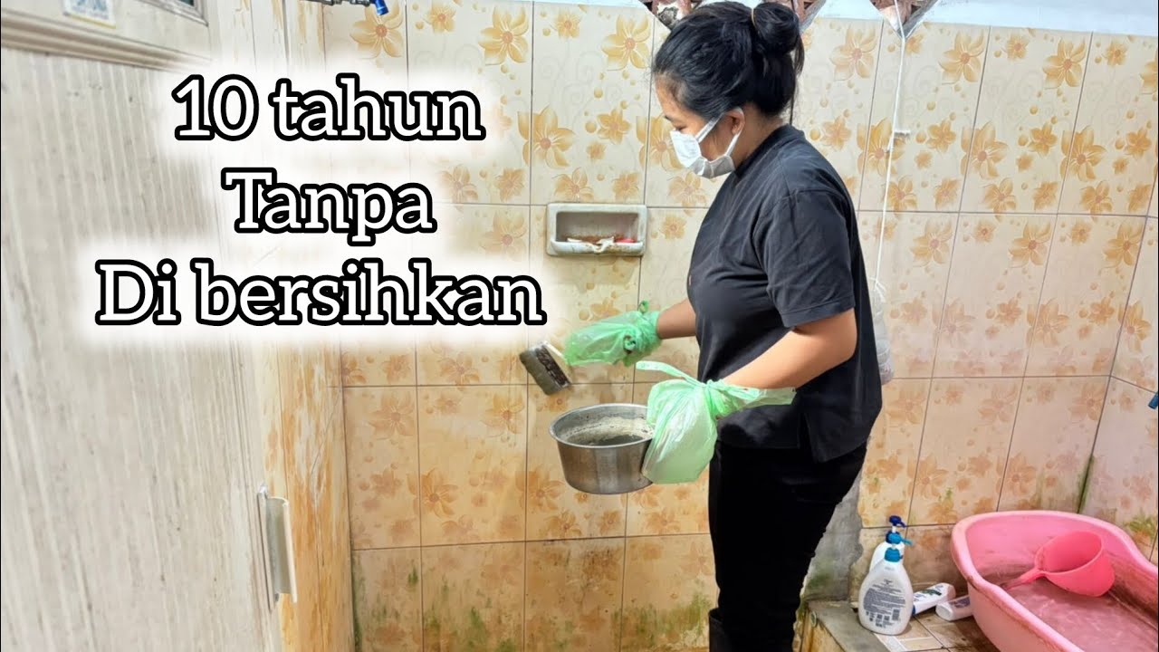 10 tahun tidak pernah dibersihkan ‼️