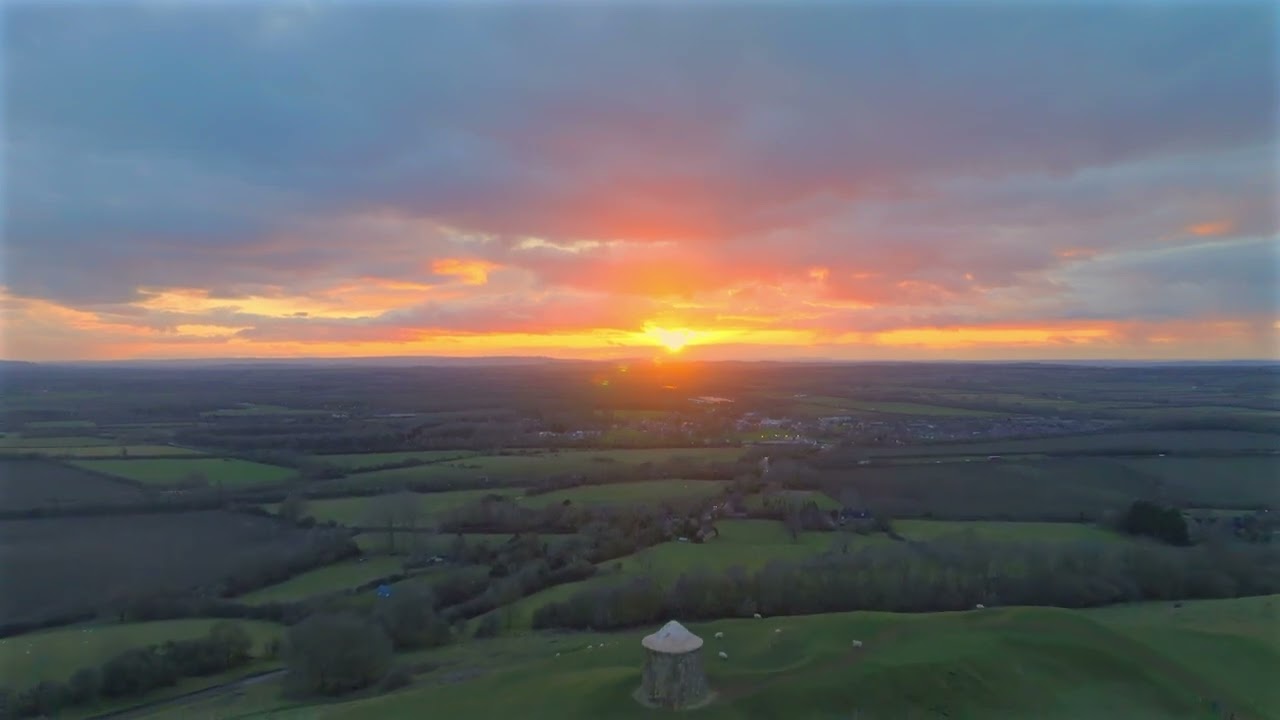 Burton Dassett Hills Sunset 26th Feb 25