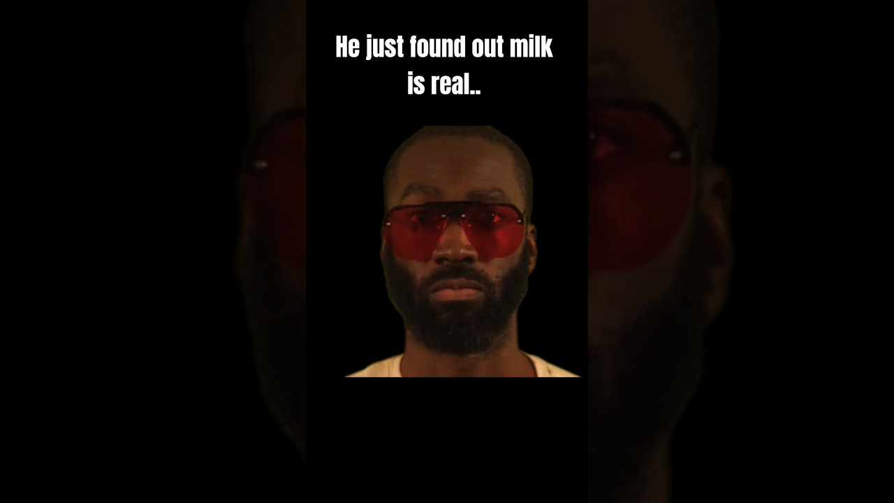 Ютуберша обнаружила, что молоко существует, и после этого у неё случился нервный срыв.