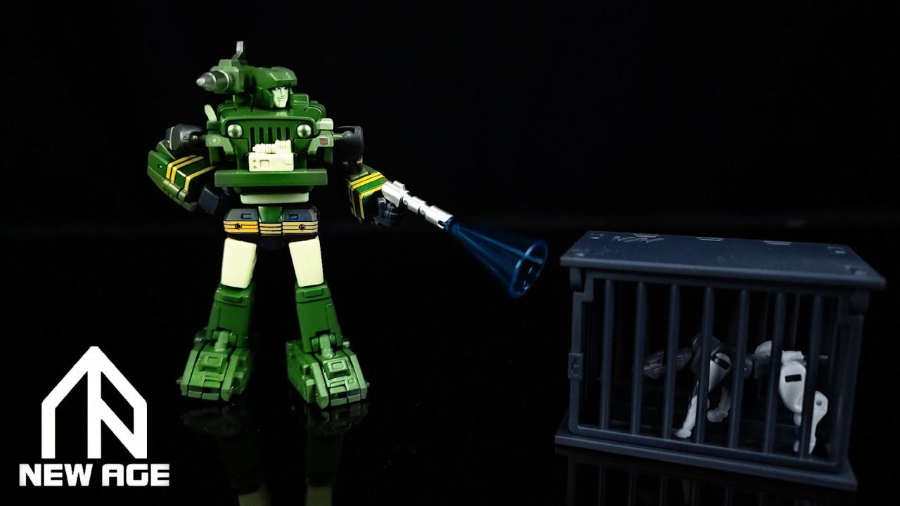 SHOKY REVIEWS TRANSFORMERS: NEWAGE TOYS: H50 SCOTT (G1 HOUND)
