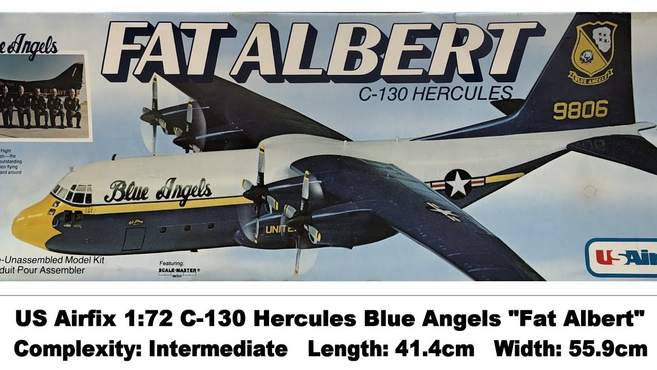 USAirfix 1:72 C-130 Hercules Blue Angels 