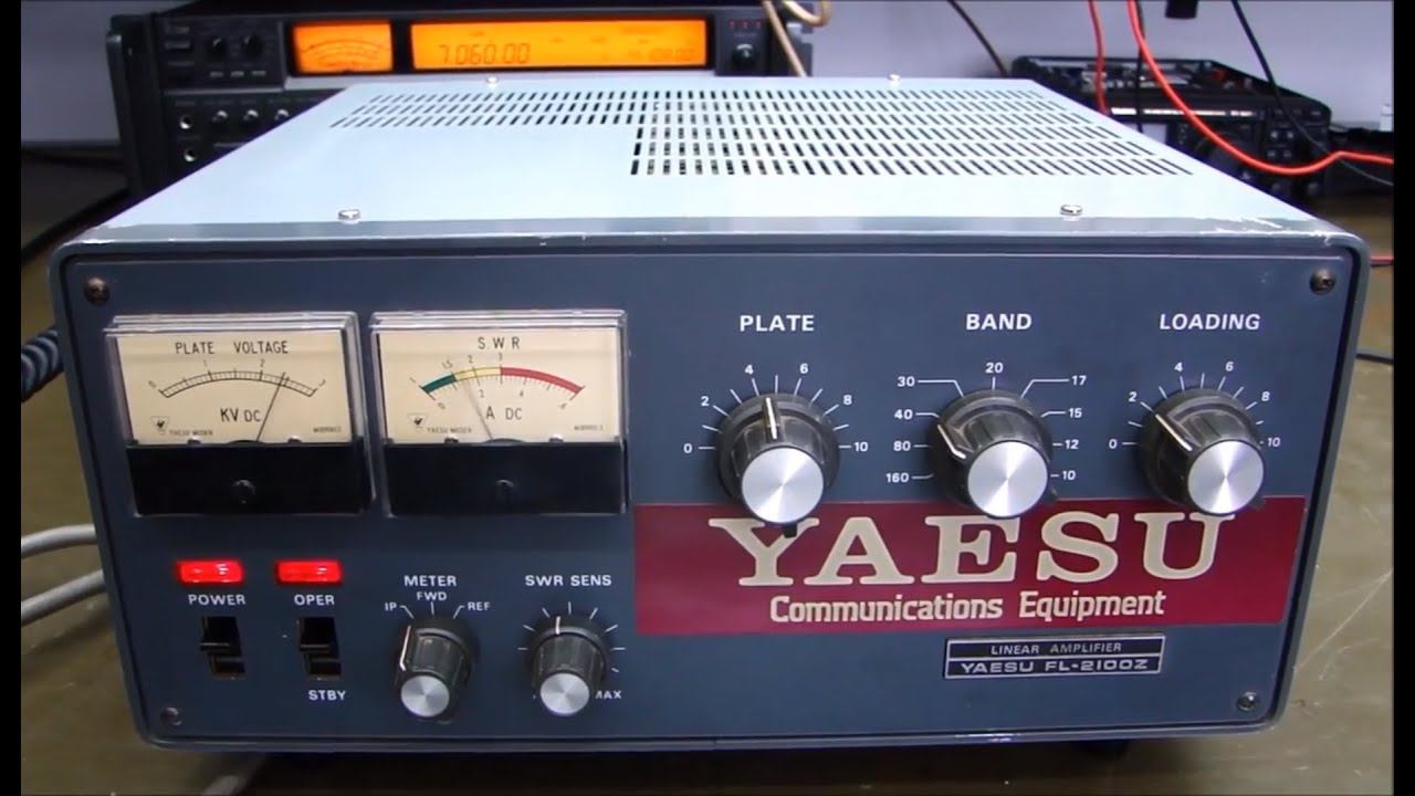 ALPHA TELECOM: YAESU FL-2100Z TROCA DE VÁLVULAS, CHAVE DE BANDAS e REVISÃO GERAL