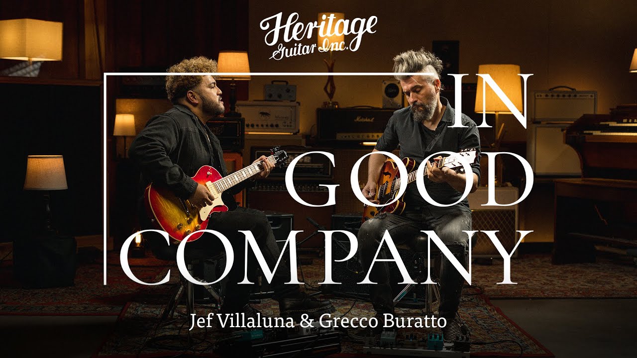 In Good Company with Jef Villaluna & Grecco Buratto | Standard H-150 P90 & Custom Core H-530