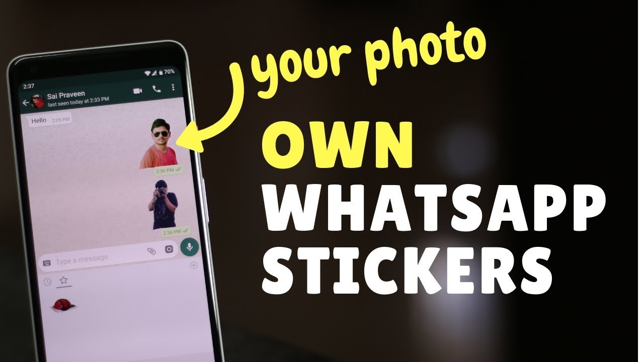 How To Make WhatsApp Stickers With Your Photos?