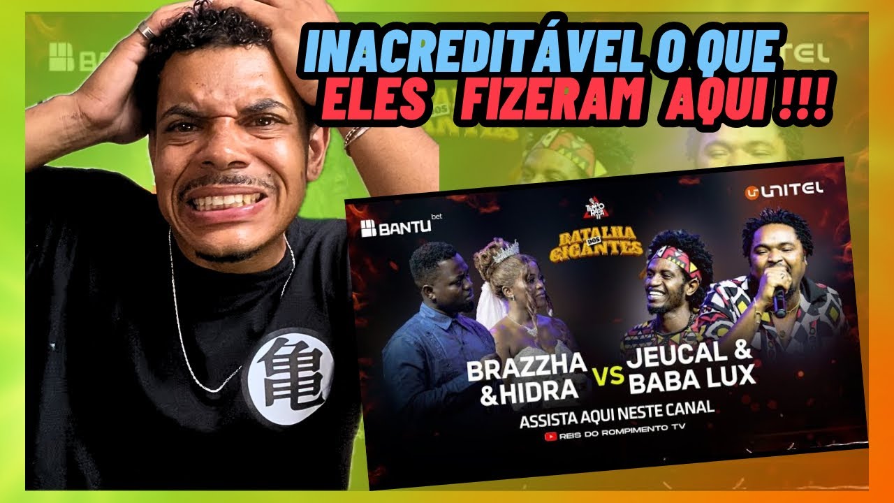 BRASILEIRO SAM MARTINS REAGE A #RRPL 2025 BRAZZHA & HIDRA vs JEUCAL & BABA LUX