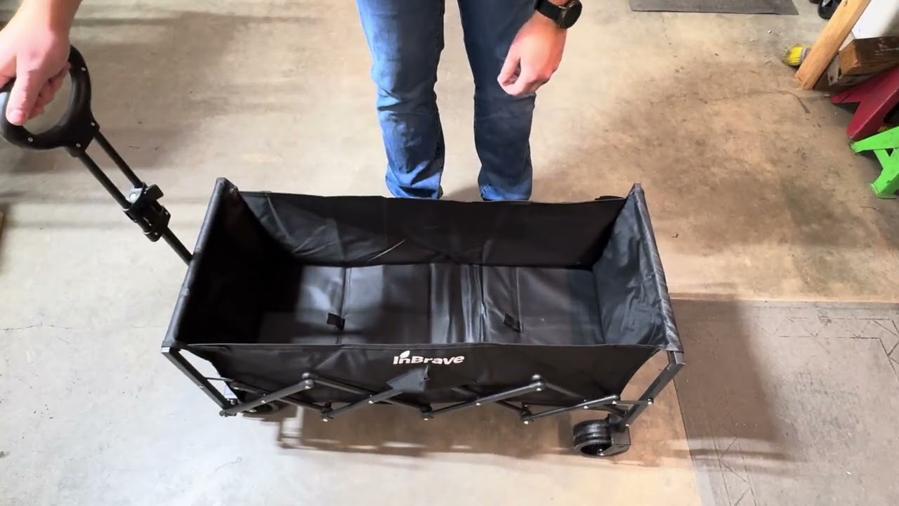 InBrave Extra Long Collapsible Wagon Cart Review