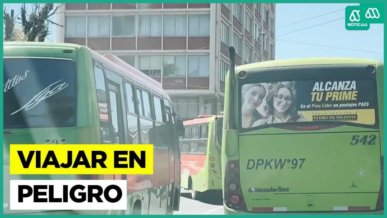 Carreras, peleas por pasajeros y exceso de velocidad: Los peligros de las micros en Valparaíso