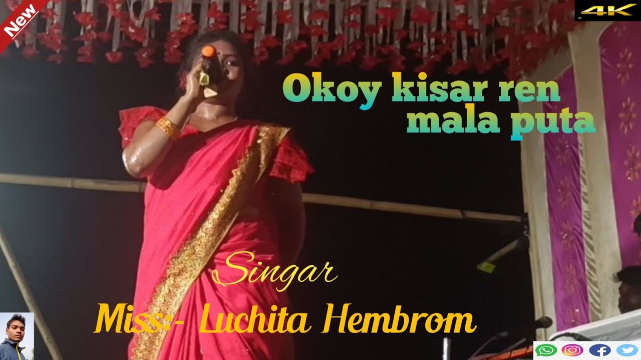 Okoy kisar ren mala putam // miss:- Luchita Hembrom // stage program // new santhali video 2024 ?