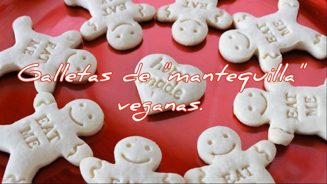 Galletas de "mantequilla" veganas.