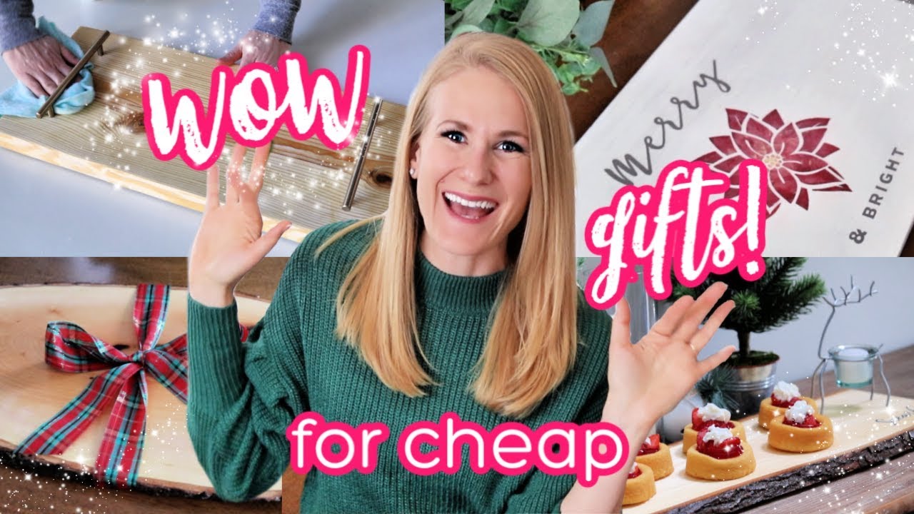 ИДЕИ ДЛЯ НЕДОРОГОЙ ПОДАРКА 🎁 Сервировочные доски своими руками (3 способа)