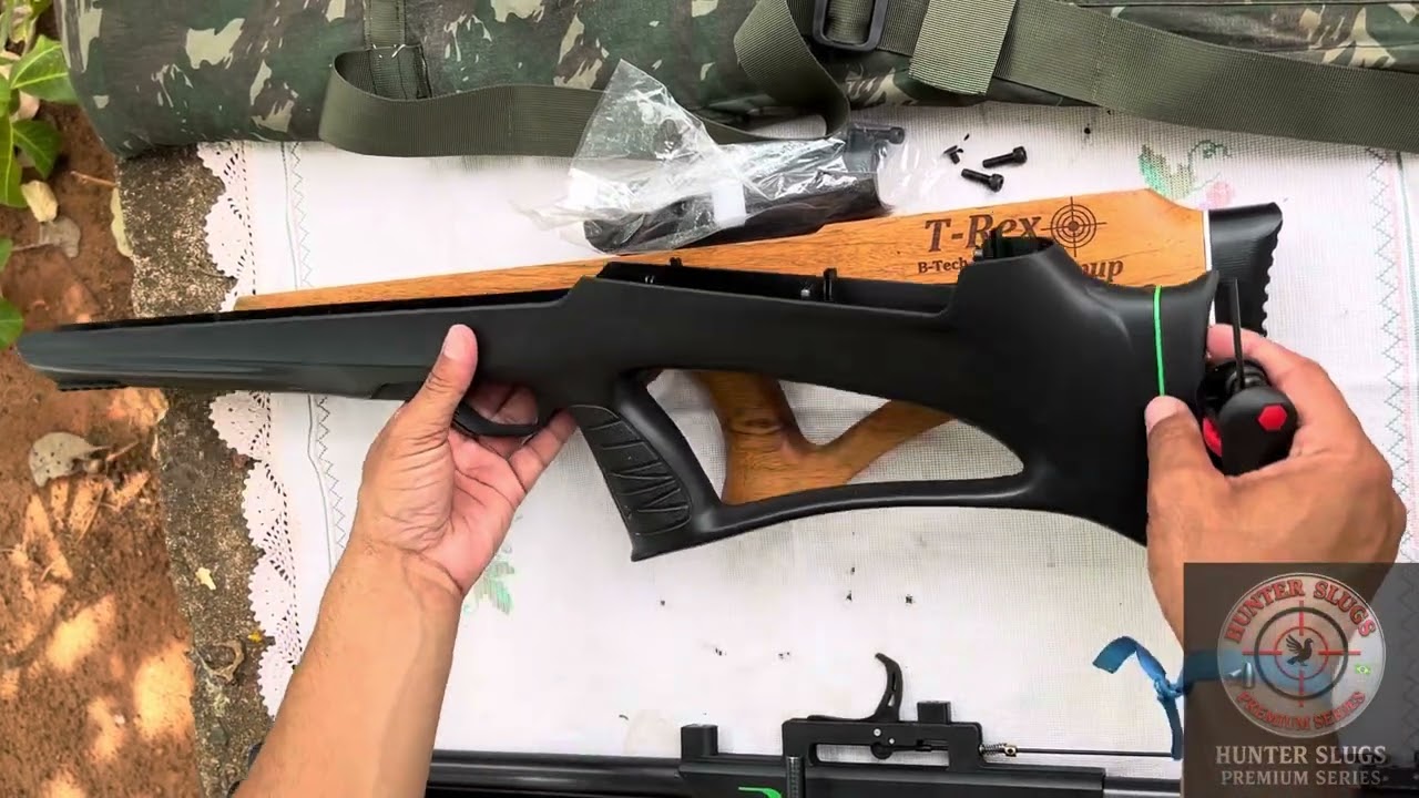 PCP T-REX BULLPUP- Coronha de Madeira | Beleza, Resistência e Tradição
