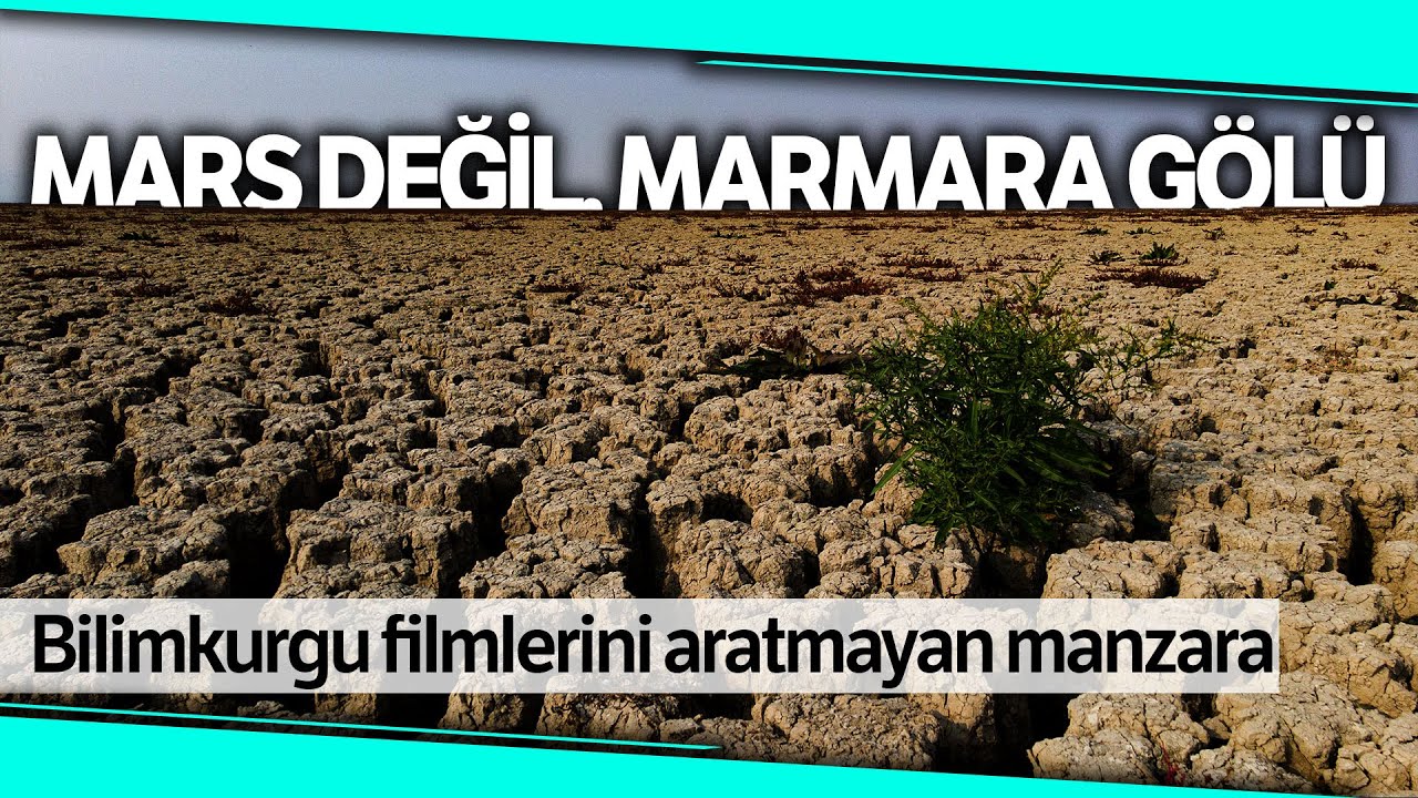 Marmara Gölü’nden Bilimkurgu Filmlerini Aratmayan Manzara