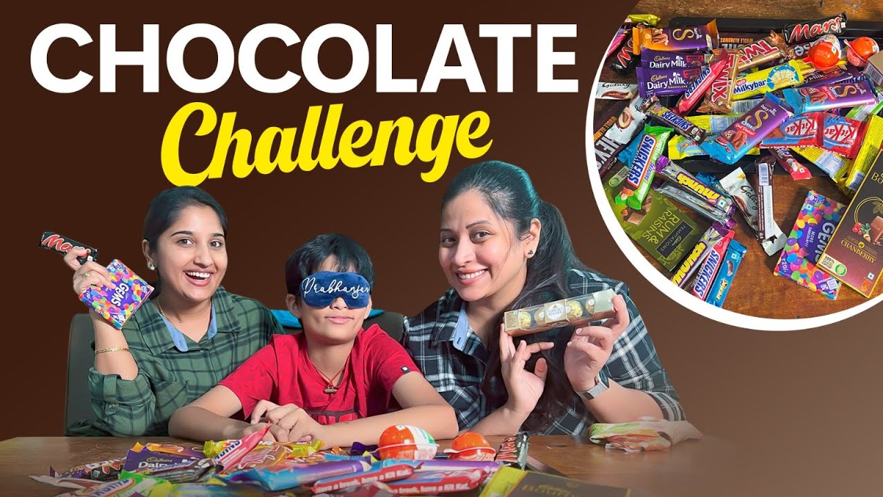 Chocolate Challenge at Home | Ft.Meghana Lokesh | Part 1|Sushma Kiron