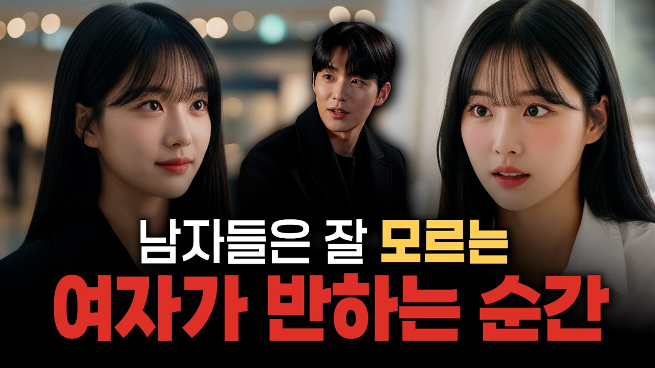대부분의 여자들이 반하는 결정적인 순간